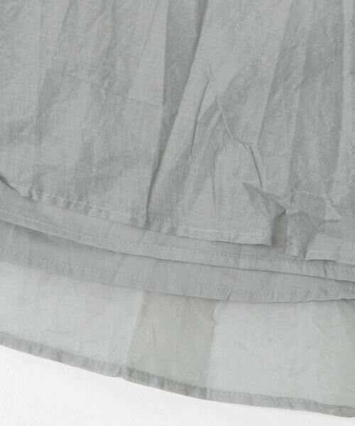 URBAN RESEARCH ROSSO / アーバンリサーチ ロッソ シャツ・ブラウス | MARILYN MOON　sheer cotton gather blouse | 詳細14