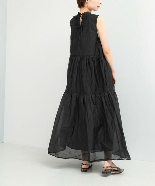 URBAN RESEARCH ROSSO / アーバンリサーチ ロッソ ワンピース | MARILYN MOON　sheer cotton gather dress | 詳細3