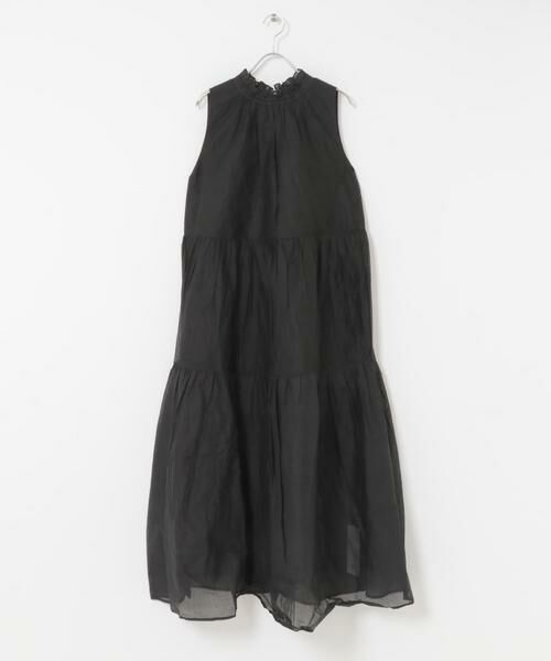 URBAN RESEARCH ROSSO / アーバンリサーチ ロッソ ワンピース | MARILYN MOON　sheer cotton gather dress | 詳細4