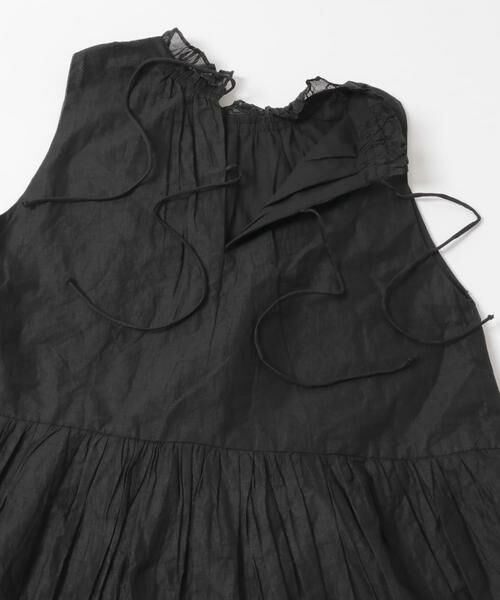 URBAN RESEARCH ROSSO / アーバンリサーチ ロッソ ワンピース | MARILYN MOON　sheer cotton gather dress | 詳細6