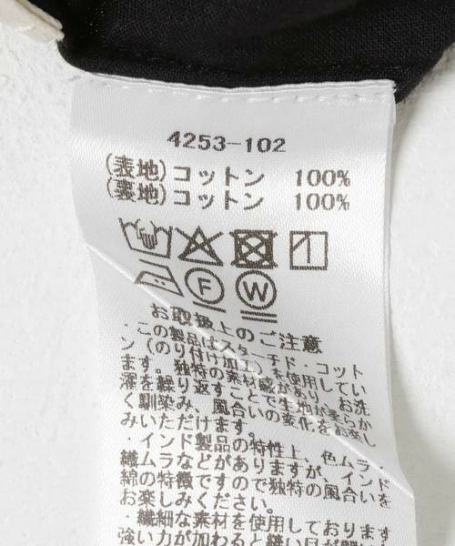 URBAN RESEARCH ROSSO / アーバンリサーチ ロッソ ワンピース | MARILYN MOON　sheer cotton gather dress | 詳細9