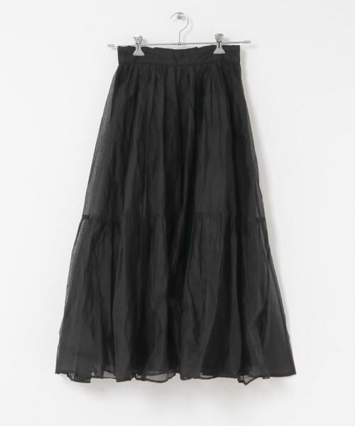 URBAN RESEARCH ROSSO / アーバンリサーチ ロッソ スカート | MARILYN MOON　sheer cotton gather skirt | 詳細3