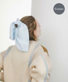 URBAN RESEARCH ROSSO / アーバンリサーチ ロッソ ヘアゴム・シュシュ | heyep　Silk Square Large Scrunchie