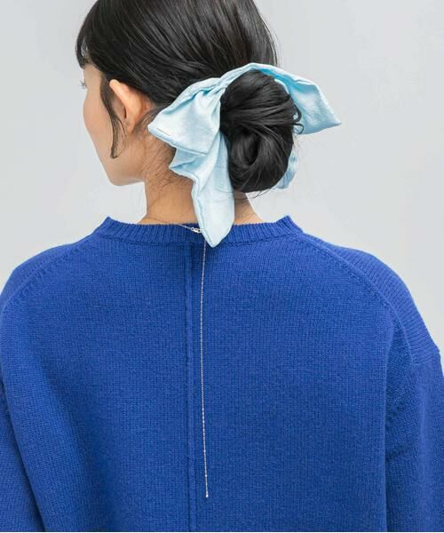 URBAN RESEARCH ROSSO / アーバンリサーチ ロッソ ヘアゴム・シュシュ | heyep　Silk Square Medium Scrunchie | 詳細1