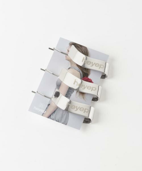 URBAN RESEARCH ROSSO / アーバンリサーチ ロッソ カチューシャ・カチューム・その他 | heyep　Bent Metal Logo Hairpins 3P | 詳細4