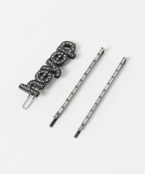 URBAN RESEARCH ROSSO / アーバンリサーチ ロッソ ヘアアクセサリー | heyep　LogoRhinestoneHairpins3P | 詳細2