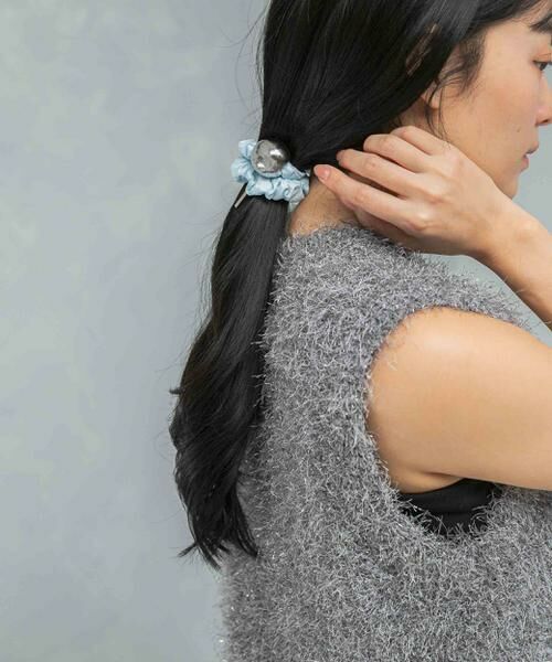 URBAN RESEARCH ROSSO / アーバンリサーチ ロッソ ヘアゴム・シュシュ | heyep　M Metal Ball Silk Scrunchie | 詳細1