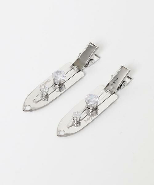 URBAN RESEARCH ROSSO / アーバンリサーチ ロッソ ヘアアクセサリー | heyep　RhinestoneFlatHairClip2P | 詳細1