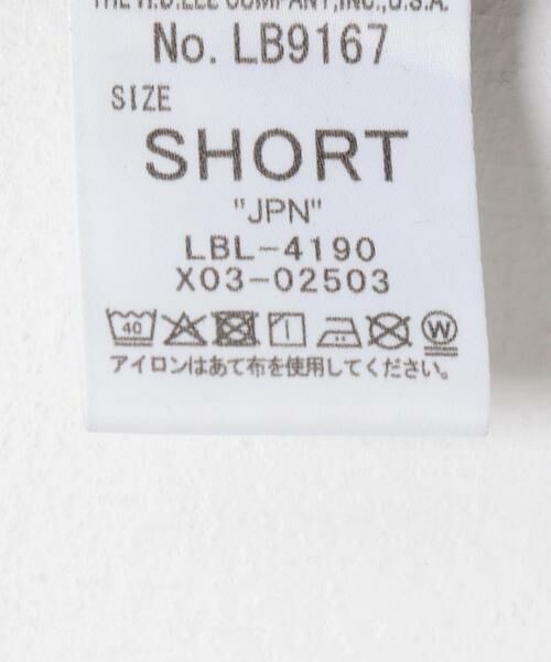 URBAN RESEARCH ROSSO / アーバンリサーチ ロッソ Gジャン・デニムジャケット | 『別注』Lee101 ×ROSSO　 SHORT JACKET | 詳細12