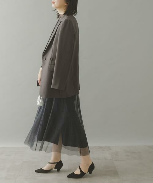 URBAN RESEARCH ROSSO / アーバンリサーチ ロッソ ドレス | kaene　ラメチュールメローワンピース | 詳細3