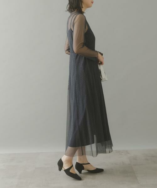 URBAN RESEARCH ROSSO / アーバンリサーチ ロッソ ドレス | kaene　ラメチュールメローワンピース | 詳細5