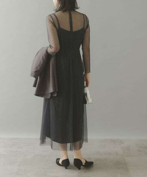 URBAN RESEARCH ROSSO / アーバンリサーチ ロッソ ドレス | kaene　ラメチュールメローワンピース | 詳細6