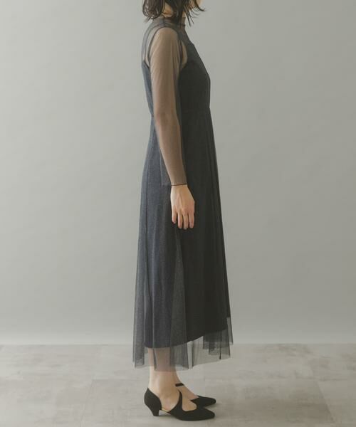 URBAN RESEARCH ROSSO / アーバンリサーチ ロッソ ドレス | kaene　ラメチュールメローワンピース | 詳細9
