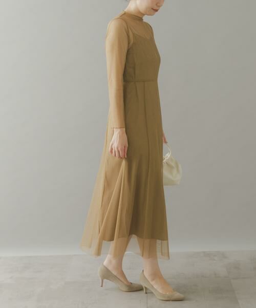 URBAN RESEARCH ROSSO / アーバンリサーチ ロッソ ドレス | kaene　ラメチュールメローワンピース | 詳細17