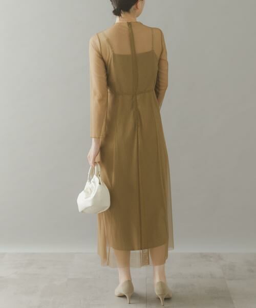 URBAN RESEARCH ROSSO / アーバンリサーチ ロッソ ドレス | kaene　ラメチュールメローワンピース | 詳細18