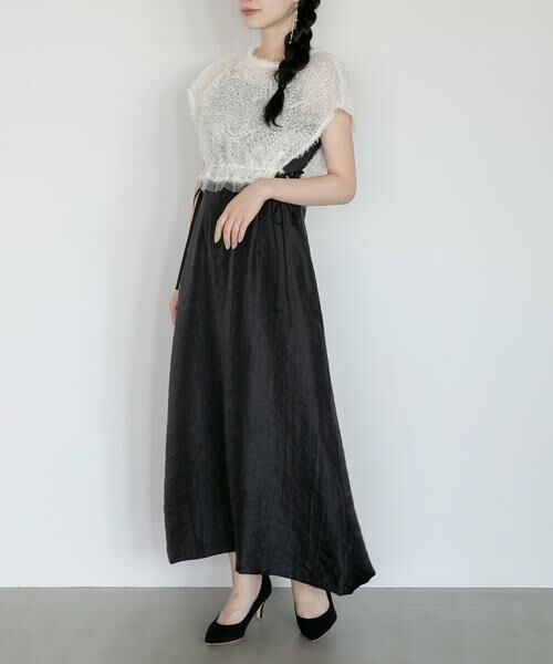 URBAN RESEARCH ROSSO / アーバンリサーチ ロッソ ドレス | kaene　チュールボレロハイウエストドレス | 詳細13