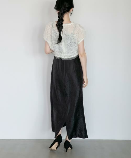 URBAN RESEARCH ROSSO / アーバンリサーチ ロッソ ドレス | kaene　チュールボレロハイウエストドレス | 詳細15