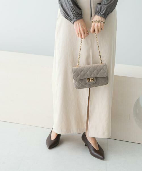 URBAN RESEARCH ROSSO / アーバンリサーチ ロッソ ショルダーバッグ | AULENTTI スエードキルティングバッグ | 詳細1