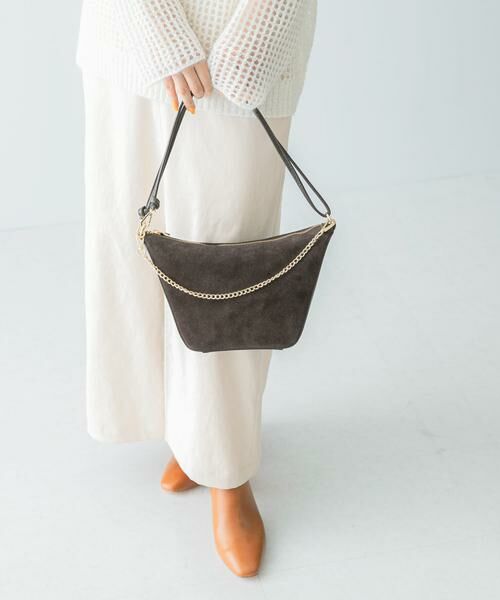 URBAN RESEARCH ROSSO / アーバンリサーチ ロッソ ショルダーバッグ | AULENTTI　スエード2WAYBAG | 詳細1