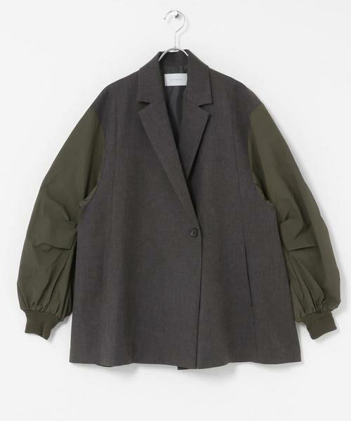 URBAN RESEARCH ROSSO / アーバンリサーチ ロッソ その他アウター | 『別注』CHIGNON×ROSSO　袖ドッキングフォルムジャケット | 詳細10