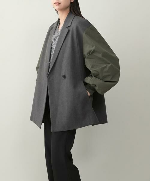 URBAN RESEARCH ROSSO / アーバンリサーチ ロッソ その他アウター | 『別注』CHIGNON×ROSSO　袖ドッキングフォルムジャケット | 詳細3