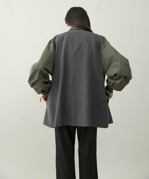 URBAN RESEARCH ROSSO / アーバンリサーチ ロッソ その他アウター | 『別注』CHIGNON×ROSSO　袖ドッキングフォルムジャケット | 詳細5