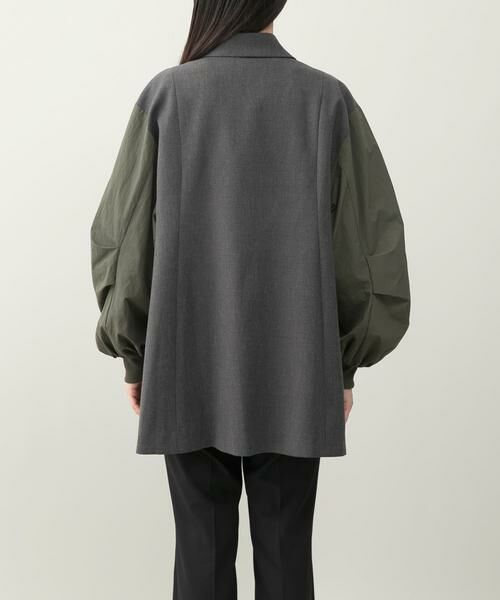 URBAN RESEARCH ROSSO / アーバンリサーチ ロッソ その他アウター | 『別注』CHIGNON×ROSSO　袖ドッキングフォルムジャケット | 詳細9