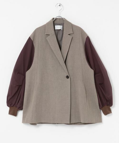 URBAN RESEARCH ROSSO / アーバンリサーチ ロッソ その他アウター | 『別注』CHIGNON×ROSSO　袖ドッキングフォルムジャケット | 詳細22