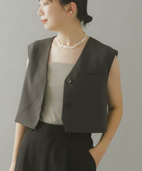 URBAN RESEARCH ROSSO / アーバンリサーチ ロッソ キャミソール・チューブトップ | kaene ラメベアトップキャミソール | 詳細2