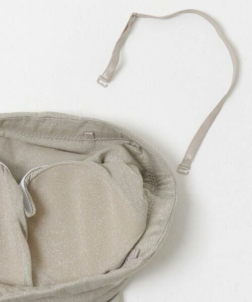 URBAN RESEARCH ROSSO / アーバンリサーチ ロッソ キャミソール・チューブトップ | kaene ラメベアトップキャミソール | 詳細7