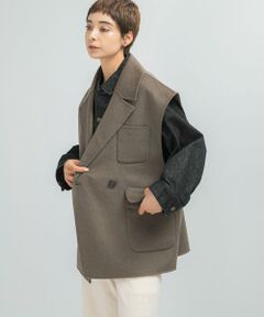 URBAN RESEARCH ROSSO / アーバンリサーチ ロッソ その他アウター | 『一部別注カラー』YENN　DOUBLE FACE VEST JACKET