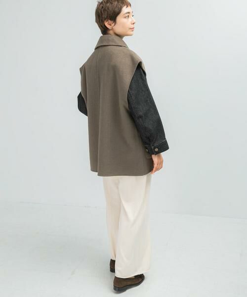 URBAN RESEARCH ROSSO / アーバンリサーチ ロッソ その他アウター | 『一部別注カラー』YENN　DOUBLE FACE VEST JACKET | 詳細3