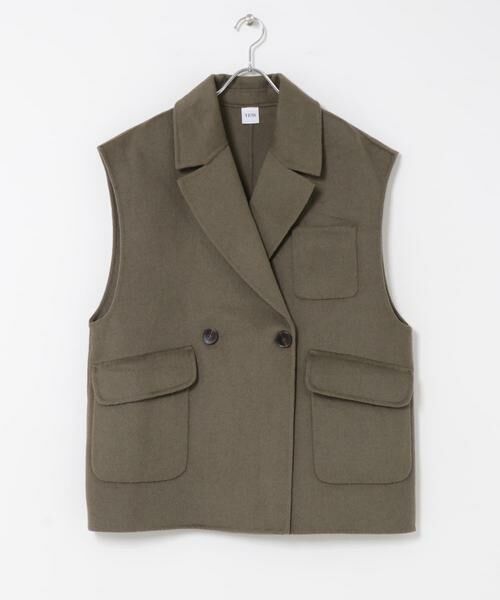URBAN RESEARCH ROSSO / アーバンリサーチ ロッソ その他アウター | 『一部別注カラー』YENN　DOUBLE FACE VEST JACKET | 詳細5