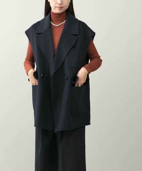 URBAN RESEARCH ROSSO / アーバンリサーチ ロッソ その他アウター | 『一部別注カラー』YENN　DOUBLE FACE VEST JACKET | 詳細7