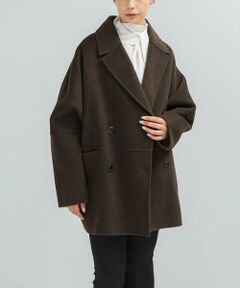 URBAN RESEARCH ROSSO / アーバンリサーチ ロッソ ピーコート | 『一部別注カラー』YENN　DOUBLE FACE PEA COAT