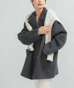 URBAN RESEARCH ROSSO / アーバンリサーチ ロッソ ピーコート | 『一部別注カラー』YENN　DOUBLE FACE PEA COAT