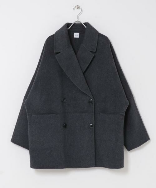 URBAN RESEARCH ROSSO / アーバンリサーチ ロッソ ピーコート | 『一部別注カラー』YENN　DOUBLE FACE PEA COAT | 詳細23
