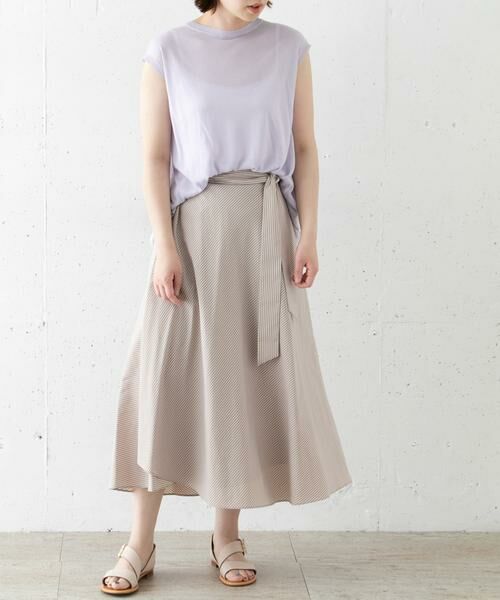 URBAN RESEARCH ROSSO / アーバンリサーチ ロッソ スカート | BEIGE,　LIBOI SKIRT | 詳細3