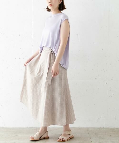 URBAN RESEARCH ROSSO / アーバンリサーチ ロッソ スカート | BEIGE,　LIBOI SKIRT | 詳細4