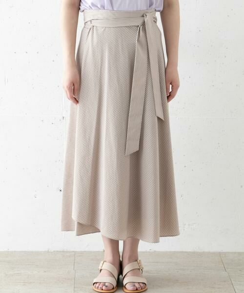 URBAN RESEARCH ROSSO / アーバンリサーチ ロッソ スカート | BEIGE,　LIBOI SKIRT | 詳細5