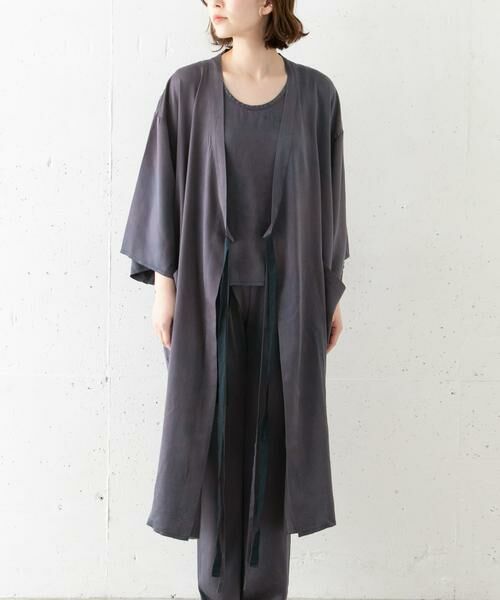 URBAN RESEARCH ROSSO / アーバンリサーチ ロッソ その他アウター | TANAKA　SILK KIMONO ROBE | 詳細4