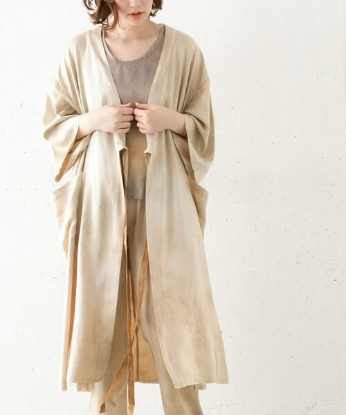 URBAN RESEARCH ROSSO / アーバンリサーチ ロッソ その他アウター | TANAKA　SILK KIMONO ROBE | 詳細9
