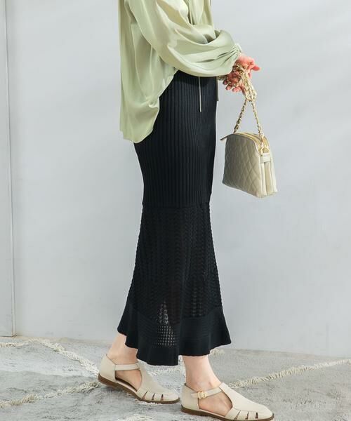 URBAN RESEARCH ROSSO / アーバンリサーチ ロッソ スカート | TRICOTE　PATTERN SKIRT | 詳細6