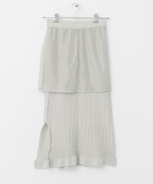 URBAN RESEARCH ROSSO / アーバンリサーチ ロッソ スカート | TRICOTE　PATTERN SKIRT | 詳細24