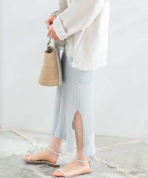 URBAN RESEARCH ROSSO / アーバンリサーチ ロッソ スカート | TRICOTE　PATTERN SKIRT | 詳細12