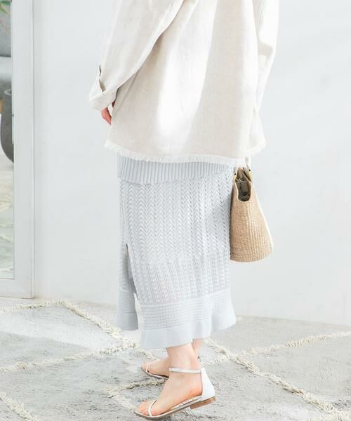 URBAN RESEARCH ROSSO / アーバンリサーチ ロッソ スカート | TRICOTE　PATTERN SKIRT | 詳細13