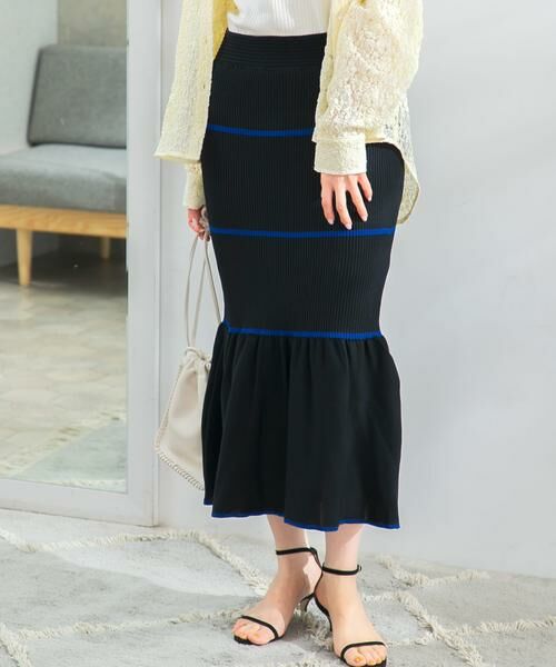 URBAN RESEARCH ROSSO / アーバンリサーチ ロッソ スカート | TRICOTE　MERMAID SKIRT | 詳細1