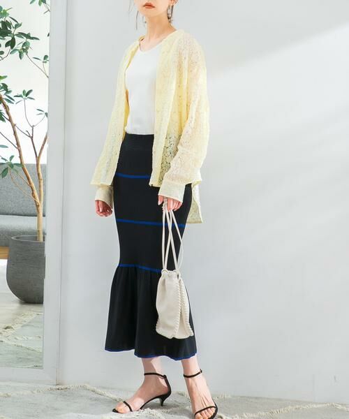 URBAN RESEARCH ROSSO / アーバンリサーチ ロッソ スカート | TRICOTE　MERMAID SKIRT | 詳細4