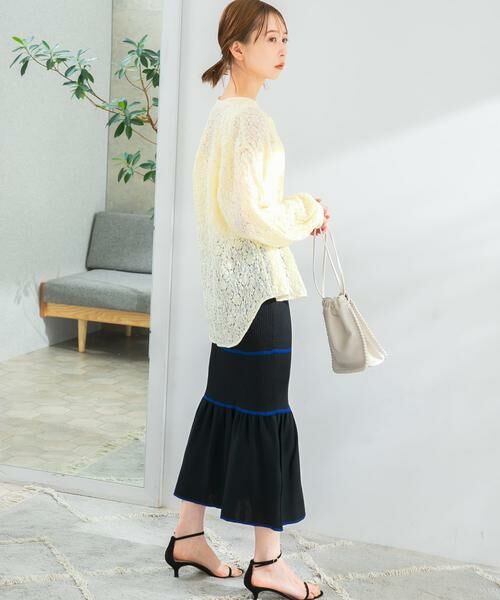 URBAN RESEARCH ROSSO / アーバンリサーチ ロッソ スカート | TRICOTE　MERMAID SKIRT | 詳細6