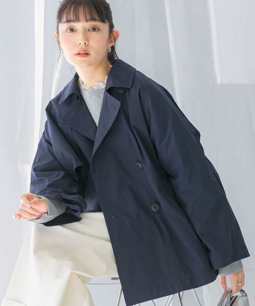 URBAN RESEARCH ROSSO / アーバンリサーチ ロッソ トレンチコート | 『WEB/一部店舗限定』撥水ショートトレンチコート | 詳細11